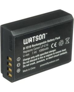 Watson LP-E10 Lithium-Ion Battery Pack (7.4V, 1000mAh)